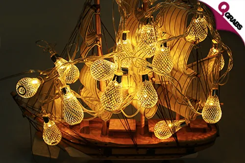 From QR39 Tinsel and Sparkle with Battery Operated Decorative String LED Lights! (Up to QR178 Value)